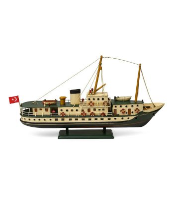 ماکت فلزی دست ساز طرح کشتی بادبانی قدیمی