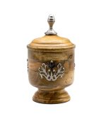 ظرف یخ و بانکه چوب طبیعی ساخت هند