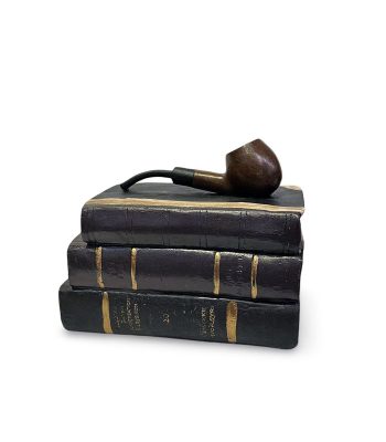 هولدر / غشگیر کتاب طرح کتاب قدیمی و پیپ