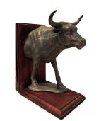 هولدر کتاب طرح گاو جنس چوب و رزین