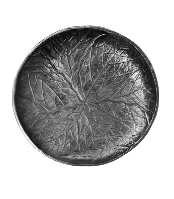 ظرف میوه / شیرینی طرح برگ نقره ای