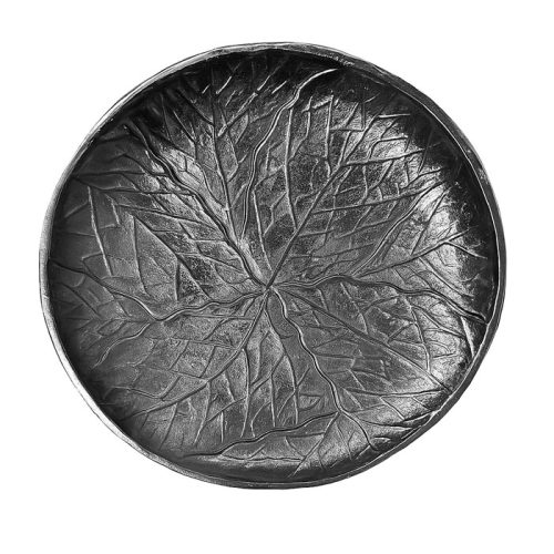ظرف میوه / شیرینی طرح برگ نقره ای