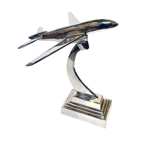 ماکت دکوری هواپیما فلزی براق