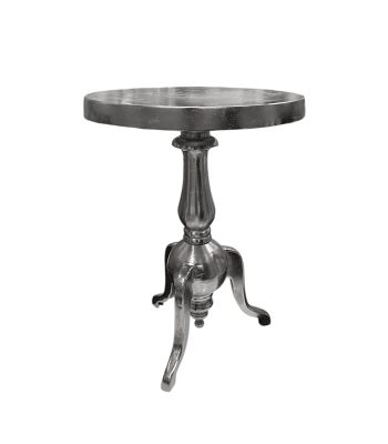 میز کنار مبل فلزی دست ساز آلومینیوم و نیکل ساخت هند