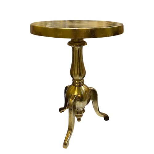 میز کنار مبل فلزی دست ساز آلومینیوم و نیکل ساخت هند