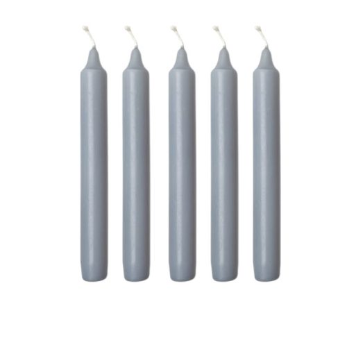 شمع قلمی آبی ۲۰ سانتی برند Gies – بسته ۵ عددی