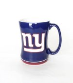 ماگ سرامیکی اورجینال با لوگوی برجسته NY ساخت تایلند رنگ سرمه‌ای