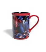 ماگ سرامیکی اورجینال طرح چاپی مرد عنکبوتی ساخت تایلند با دسته قرمز