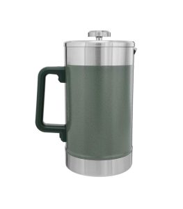 فرنچ پرس استیل دوجداره استنلی 1.4 لیتری مناسب کمپینگ و تهیه قهوه در طبیعت
