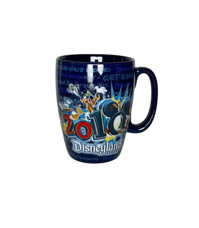 ماگ سرامیکی دیزنی‌لند طرح برجسته یادبود 2010 | Disneyland Resort