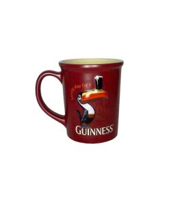 ماگ سرامیکی طرح برجسته Guinness ساخت تایلند مناسب سرو نوشیدنی آبجو