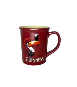 ماگ سرامیکی طرح برجسته Guinness ساخت تایلند مناسب سرو نوشیدنی آبجو