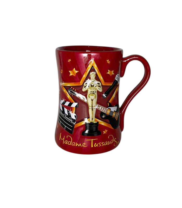 ماگ کلکسیونی مادام توسو طرح تندیس اسکار  قرمز (ساخت تایلند)