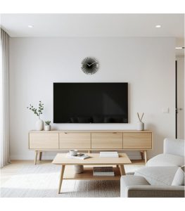 ساعت دیواری Nextime 8175ZW مدل Sticks با صفحه 43 سانتی‌متر