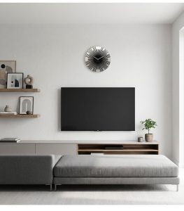 ساعت دیواری Nextime 8175ZW مدل Sticks با صفحه 43 سانتی‌متر
